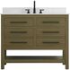 Karson 42 X 34 inch Chestnut Brown Bathroom Vanity Cabinet in Included