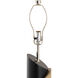 Kincaid 29.5 inch 9 watt Natural Burl with Matte Black Table Lamp Portable Light