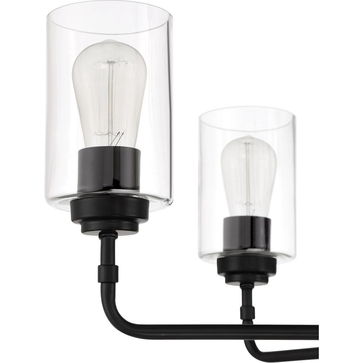 Stowe 9 Light 30 inch Flat Black Chandelier Ceiling Light