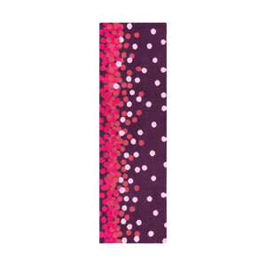 Abigail 95 X 29 inch Dark Purple/Bright Pink/Pale Pink Rugs, Polyester