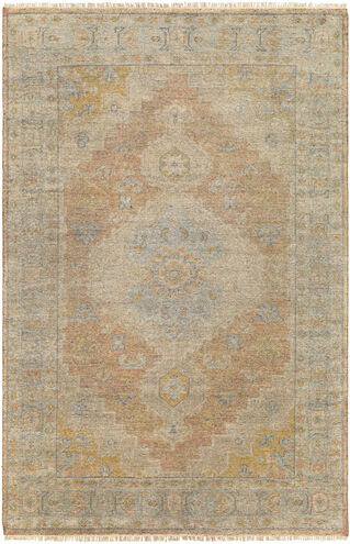 Nirvana 108 X 72 inch Dusty Coral Rug in 6 X 9, Rectangle