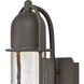 Perry LED 20 inch Oil Rubbed Bronze Outdoor Wall Mount Lantern, Small