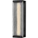 Zayde LED 22.25 inch Black Outdoor Wall Mount