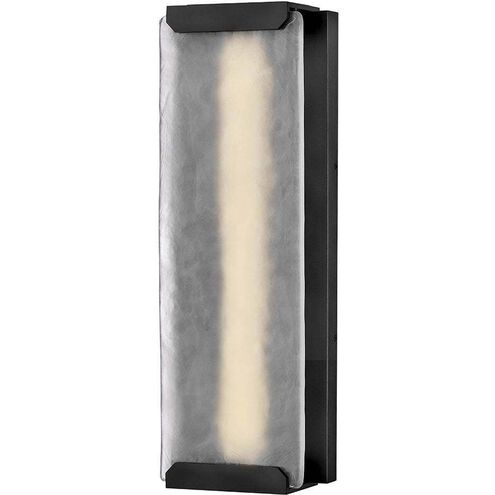 Zayde LED 22.25 inch Black Outdoor Wall Mount