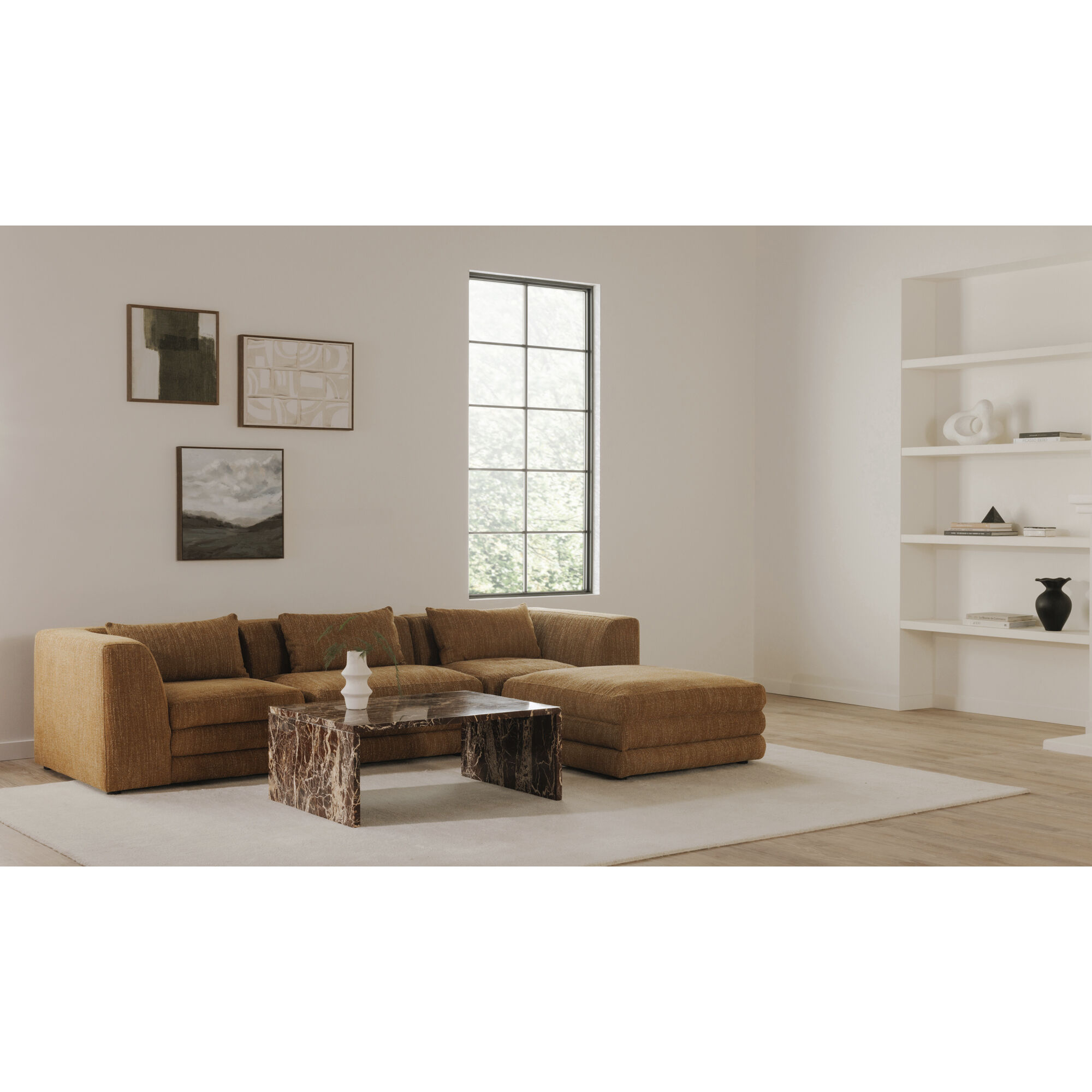 Lowtide Lounge Amber Glow Modular Sectional