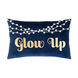 Glow Up 20 X 13 inch Dark Blue/White/Bright Yellow Pillow Kit, Lumbar