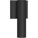 Lorna LED 9 inch Black Exterior Wall Sconce