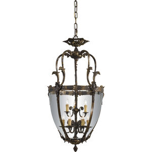 Jonathan 9 Light 24 inch Oxide Brass Foyer Ceiling Light