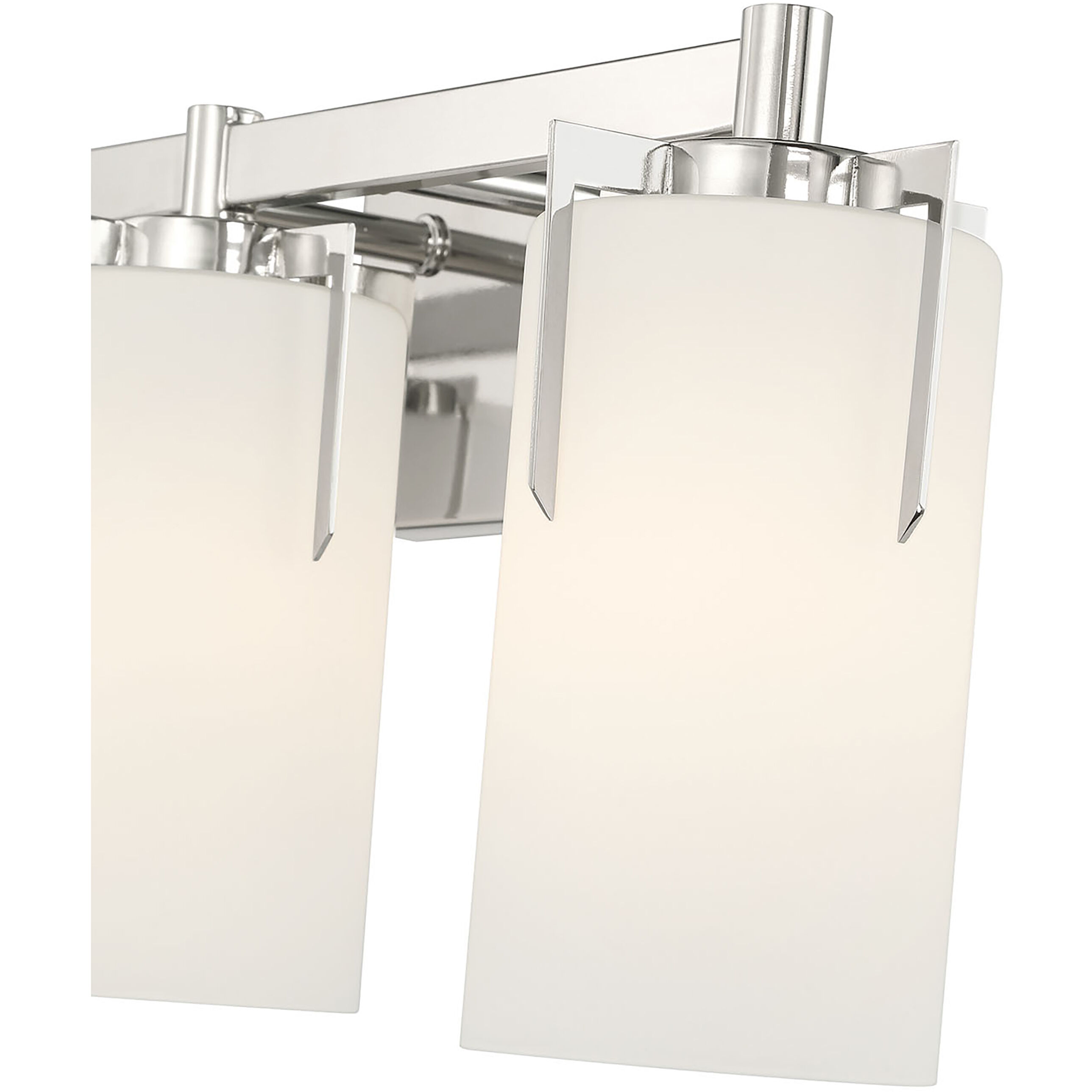 Froselle 3 Light 22 inch Polished Nickel Bathroom Vanity Light Wall Light
