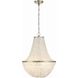 Brielle 6 Light 18 inch Antique Silver Chandelier Ceiling Light