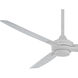 Rudolph 52 inch Flat White Ceiling Fan