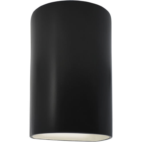 Ambiance 1 Light 5.75 inch Carbon Matte Black Wall Sconce Wall Light