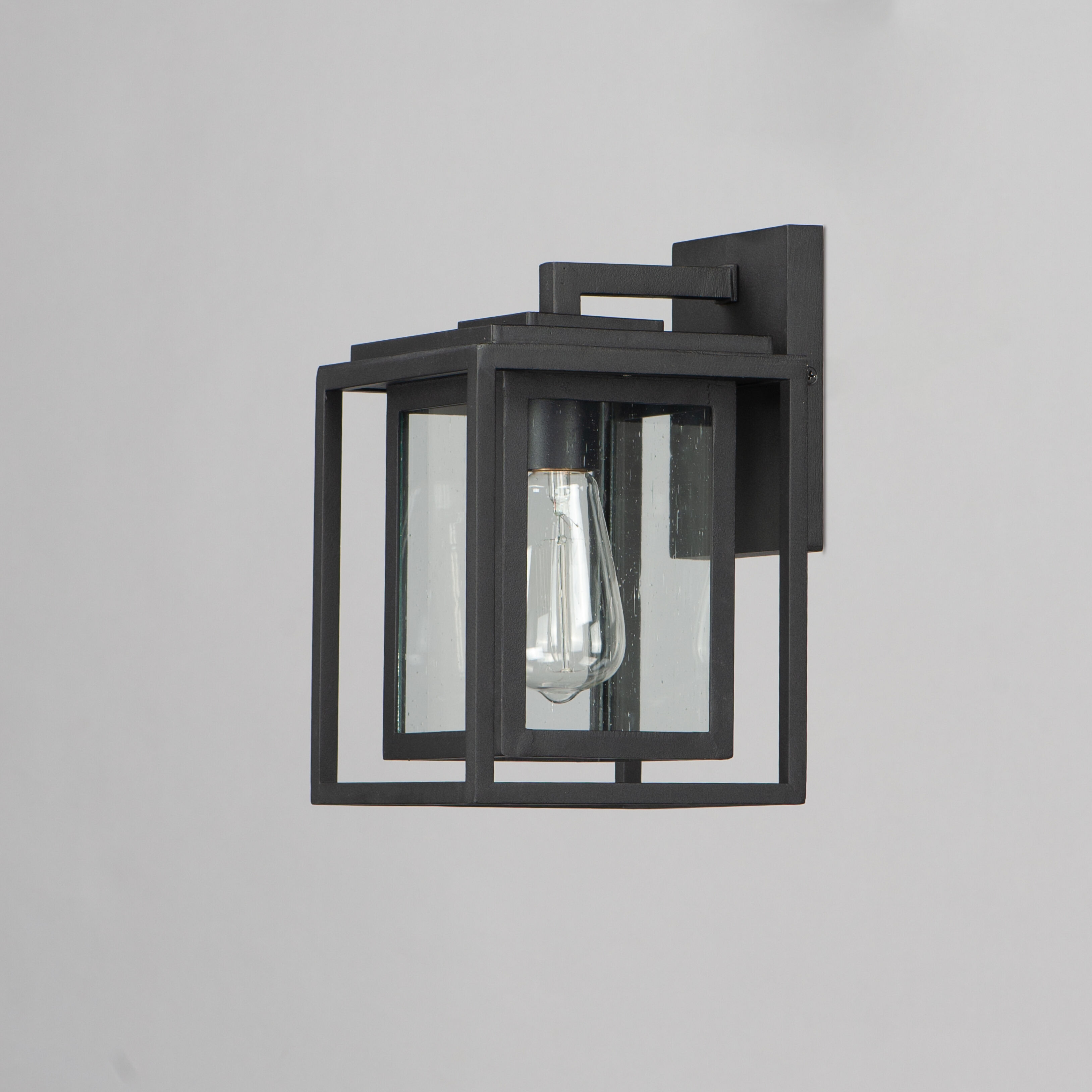 Cabana 1 Light 11 inch Black Outdoor Wall Sconce