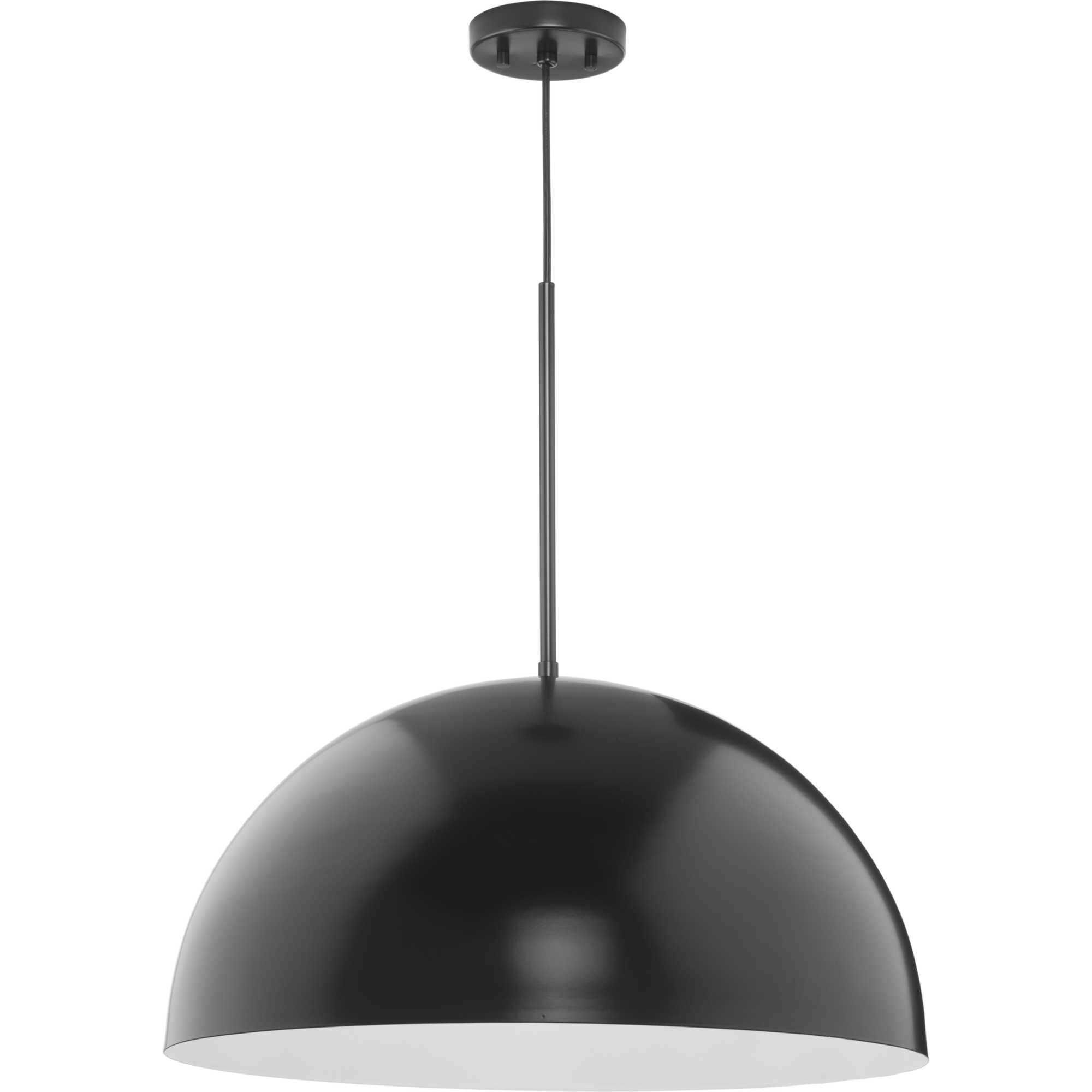 Perimeter 1 Light 23.62 inch Matte Black Pendant Ceiling Light