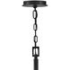 Fenwick 6 Light 28 inch Black Chandelier Ceiling Light