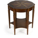 Masterpiece Bainbridge  28 X 28 inch Olive Ash Burl Accent Table