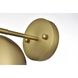 Othello 1 Light 6 inch Satin Gold Bath Sconce Wall Light