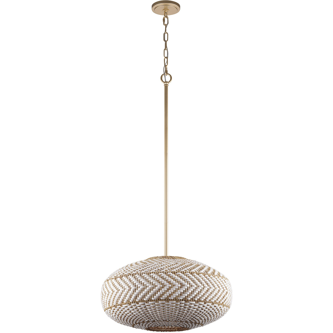 Zanzibar Pendant Ceiling Light in Soft Gold