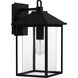 Fletcher 1 Light 18 inch Earth Black Outdoor Wall Lantern