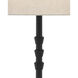 Lohn 29.5 inch 150 watt Molé Black Table Lamp Portable Light