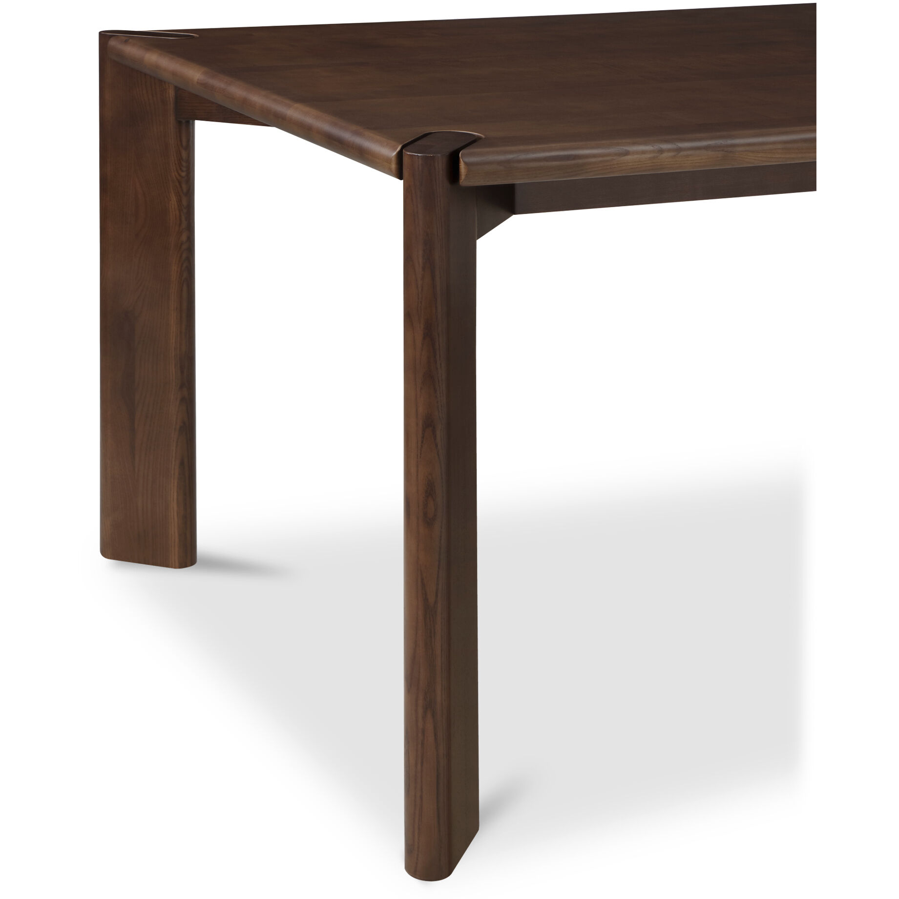 Daifuku 76 X 39 inch Dark Brown Dining Table, Small