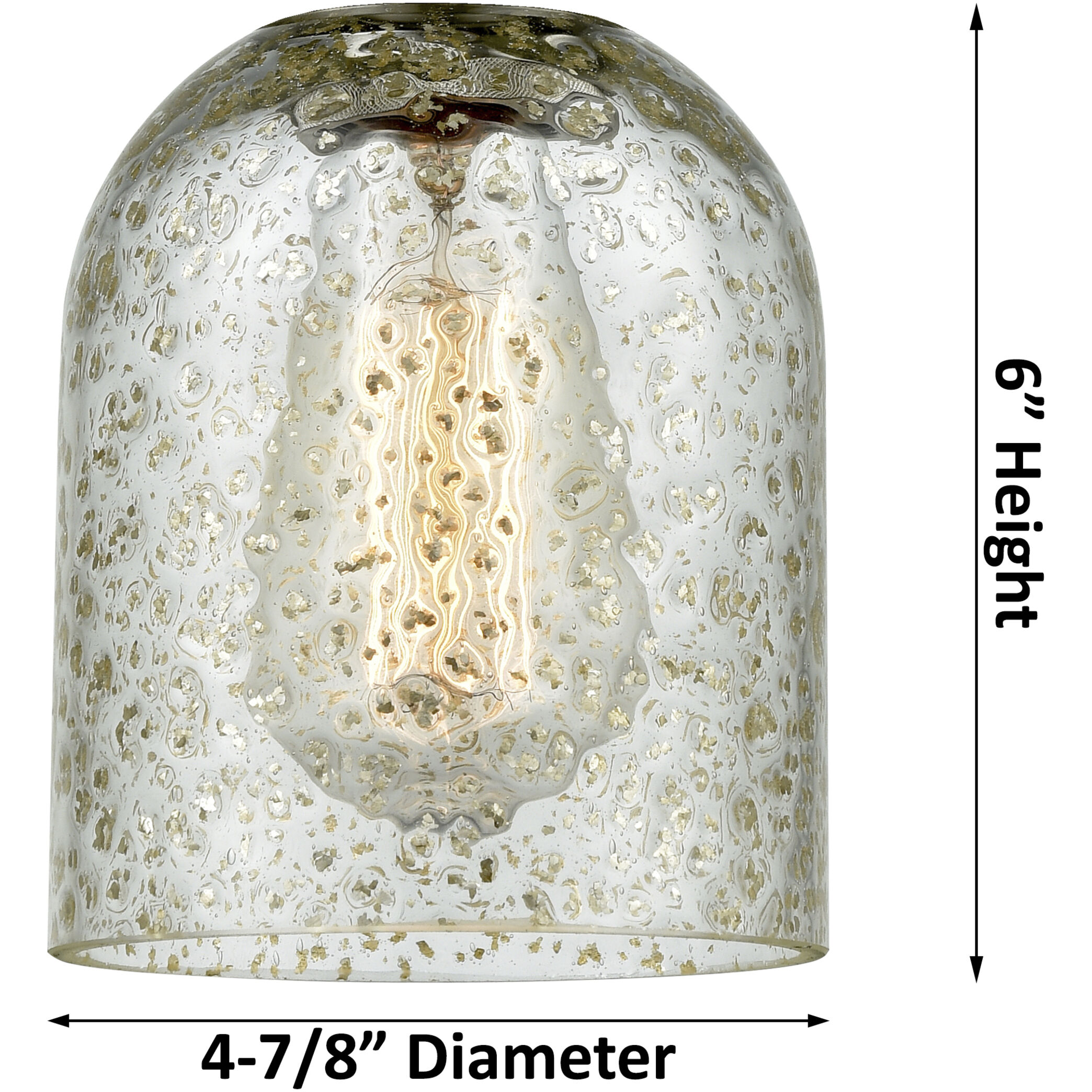 Ballston Caledonia 4 Light 36 inch White and Polished Chrome Bath Vanity Light Wall Light in Mica Glass, Ballston