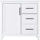 Alina 36 X 34 inch White Bathroom Vanity Cabinet