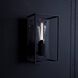 Caged Wall Light in Black Marble