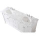 Clarence 72 X 22 X 35 inch White Vanity Sink Set