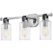 Halstead LED 24 inch Chrome Vanity Light Wall Light