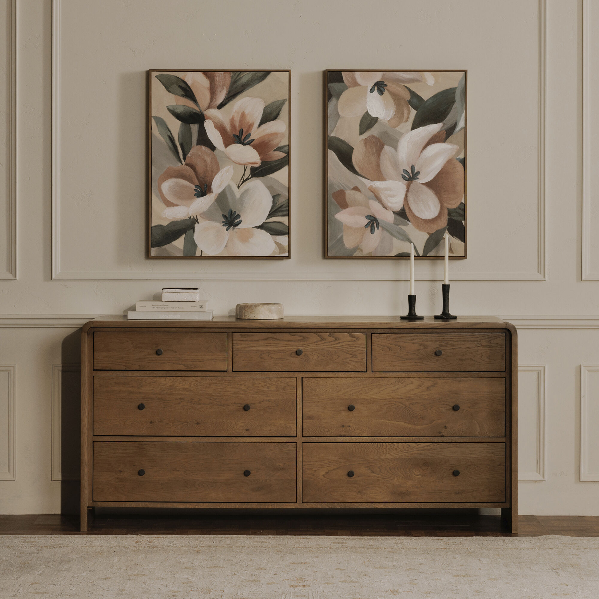 Riley Brown Dresser, 7 Drawer