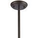 Chadwick 1 Light 13 inch Satin Brass with Matte Black Pendant Ceiling Light