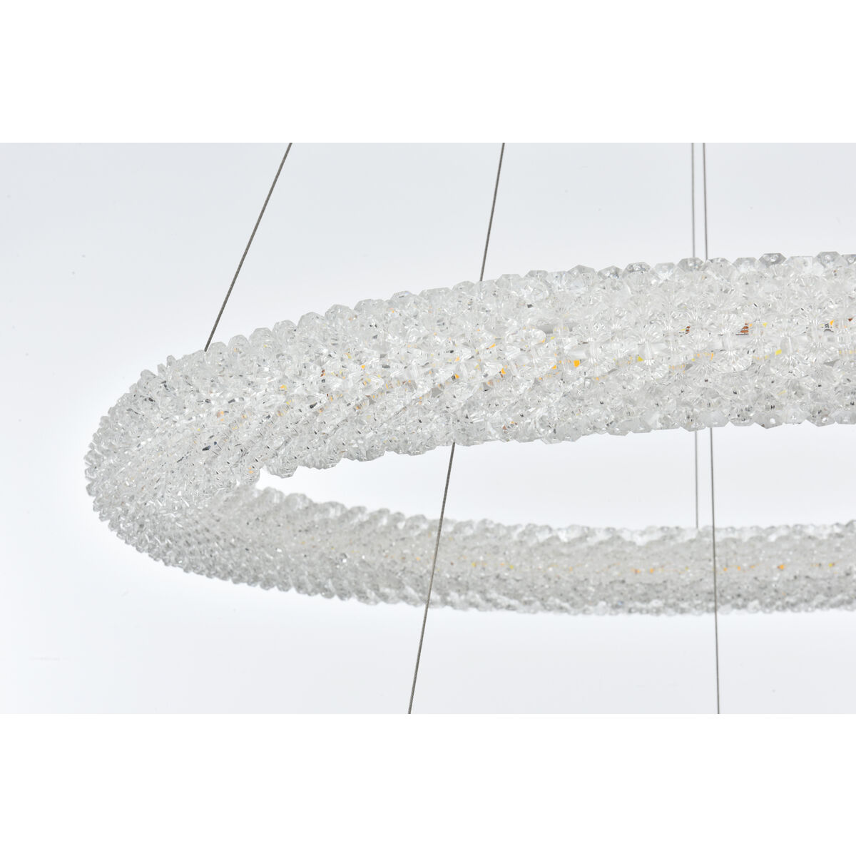 Bowen 2 Light 28 inch Satin Gold Chandelier Ceiling Light