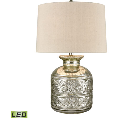 Zoco 27 inch 150.00 watt Antique Mercury Table Lamp Portable Light