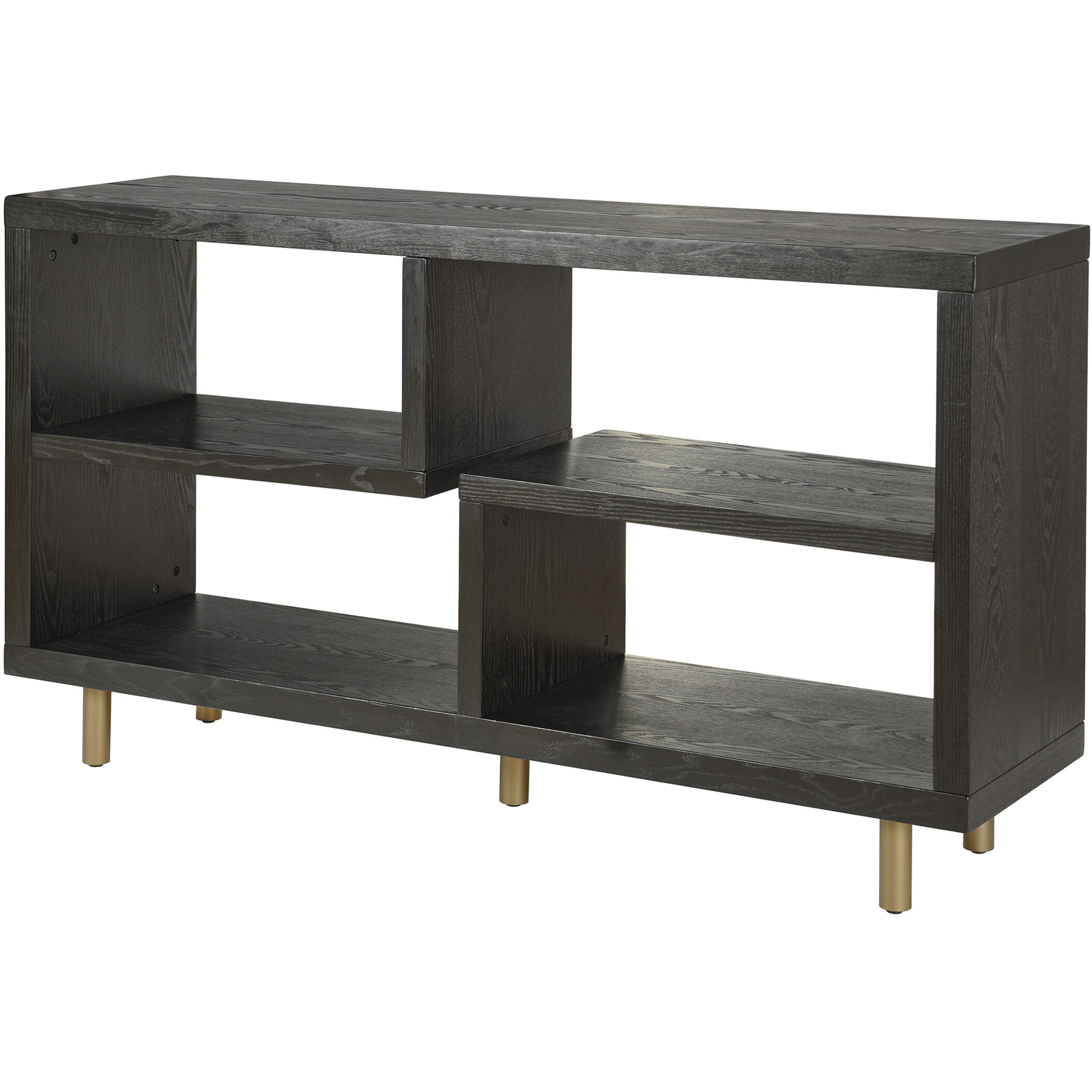 Norman Wyatt Home 60 X 15.8 inch Ebony Woodgrain Console