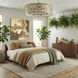 Kato 6 Light 30 inch REF Pendant Ceiling Light in Havana Gold