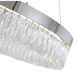 Canada LED 32 inch Chrome LED Chandelier Ceiling Light