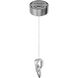 Circa LED 6 inch Chrome Pendant Ceiling Light