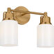 C&M by Chapman & Myers Ashford Bath Vanity Wall Light