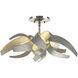 Corona 4 Light 19.6 inch Sterling Semi-Flush Ceiling Light
