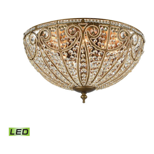 Benedetta LED 22 inch Dark Bronze Flush Mount Ceiling Light