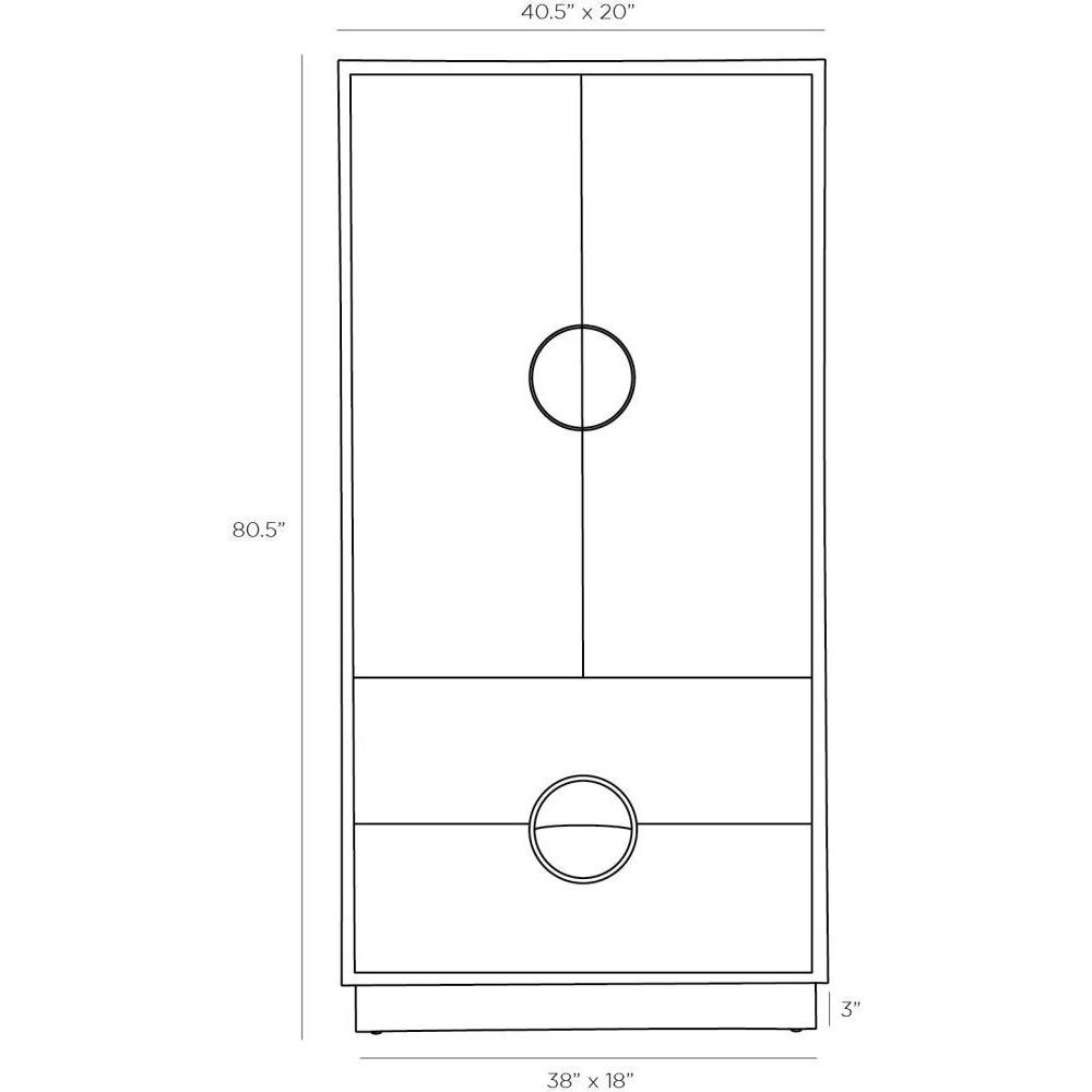 John 40.5 inch Sable Cabinet
