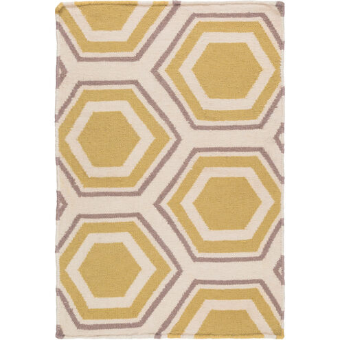 Fallon 36 X 24 inch Lime, Taupe, Beige Rug