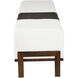 Noah 18 inch Medium Brown Ottoman