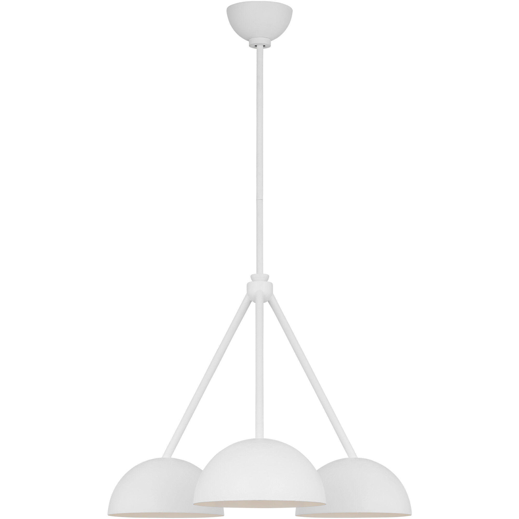 Christiane Lemieux Beaunay 3 Light 26 inch Cast Plaster Chandelier Ceiling Light