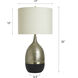 Galas 32 inch 150.00 watt Champagne Gold Table Lamp Portable Light