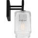 Brenthouse 2 Light 13.5 inch Matte Black Bath Light Wall Light, Medium
