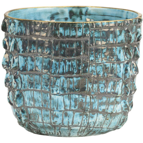 Wildwood Turquoise Glaze Planter