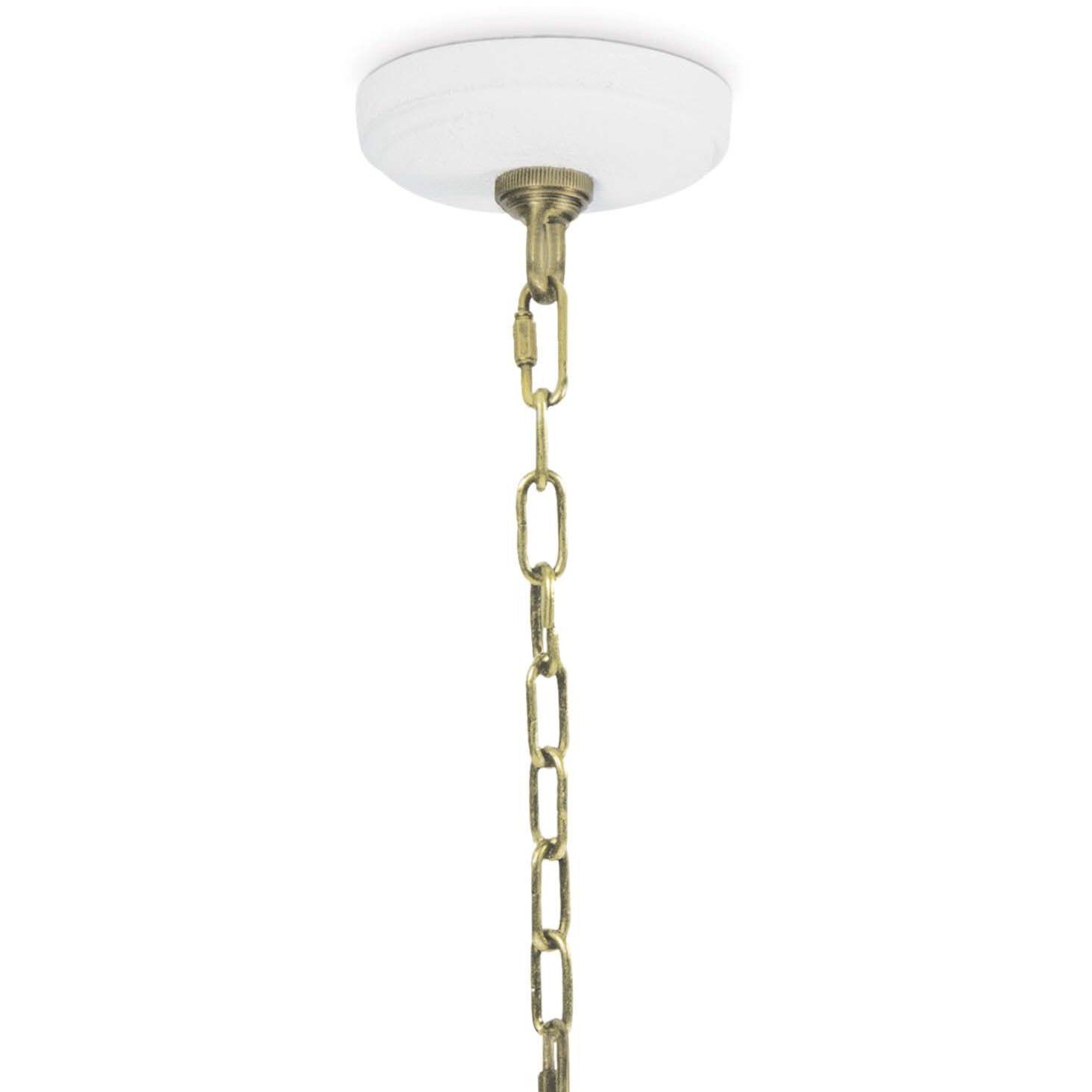 Marisol 3 Light 25 inch White Pendant Ceiling Light, Large