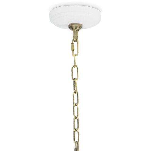 Marisol 3 Light 25 inch White Pendant Ceiling Light, Large